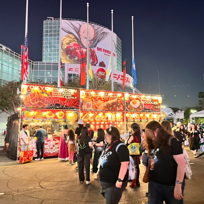 Anime Expo Food at AX Crossing